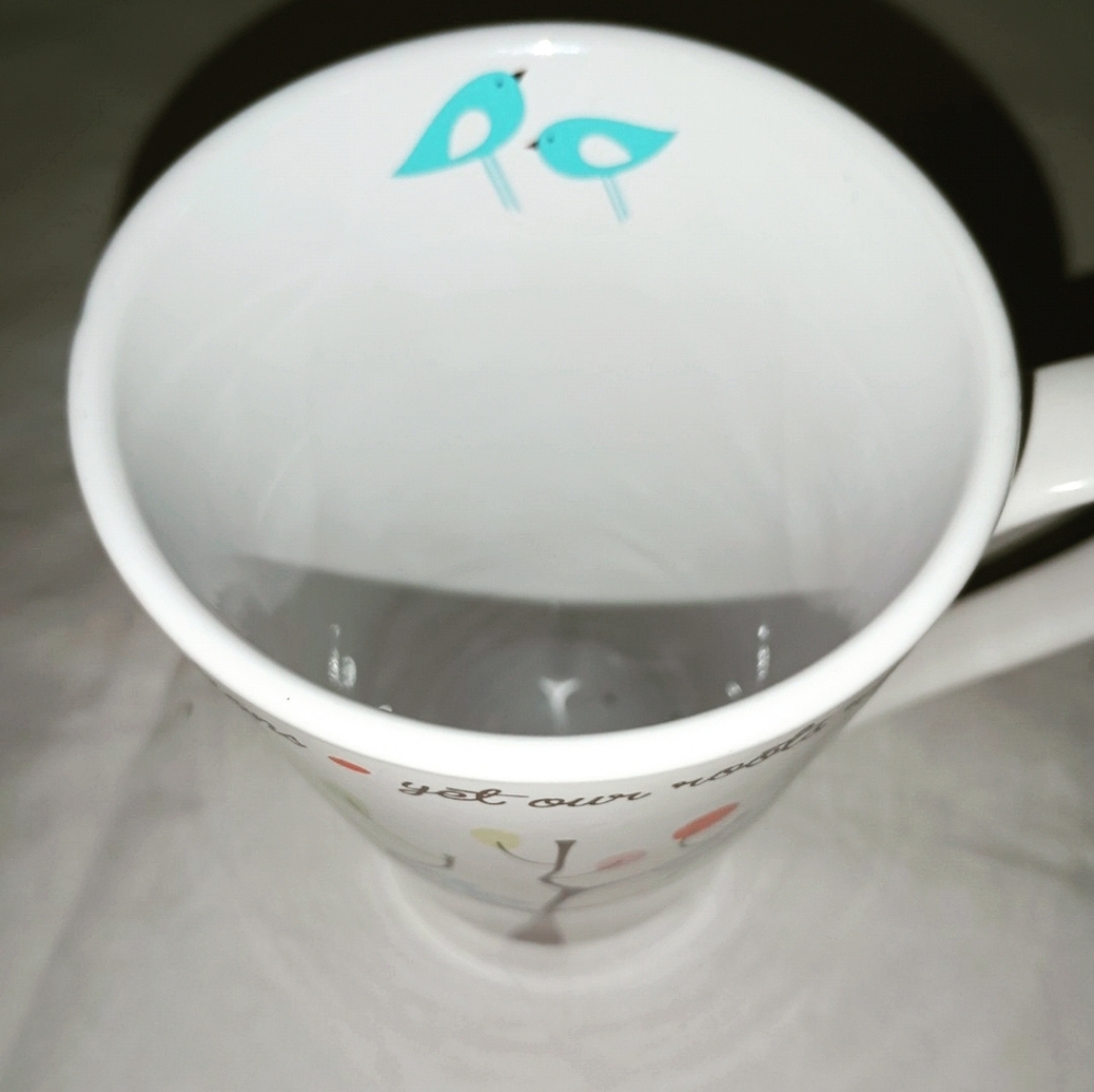 Bird Friends Coffee Tea Mug Cup By Open Road - Picture 2 of 6